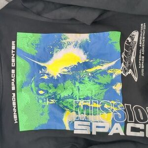 Kennedy space center mission space Hoodie